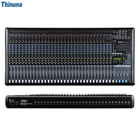Thinuna MX-G32 32 kanal ses mikseri profesyonel dijital ses mikseri performans şarkı parti DJ müzik karıştırma konsolu için