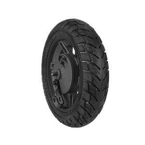 Pneu plein Ulip avec jante 10x2.5 pour trottinette Segway Ninebot Max G30, roue en caoutchouc durable avec rainure de 45 mm - Product Image 4