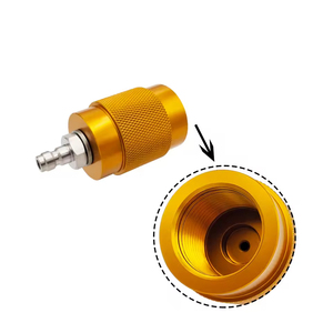 Adaptateur G5/8 5/8"BSPP DIN 300Bar pour station de remplissage d'air de plongée sous-marine, avec raccord rapide mâle de 8 mm - Product Image 1