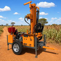 Machine de forage de puits d'eau portable haute efficacité, profondeur 300 m