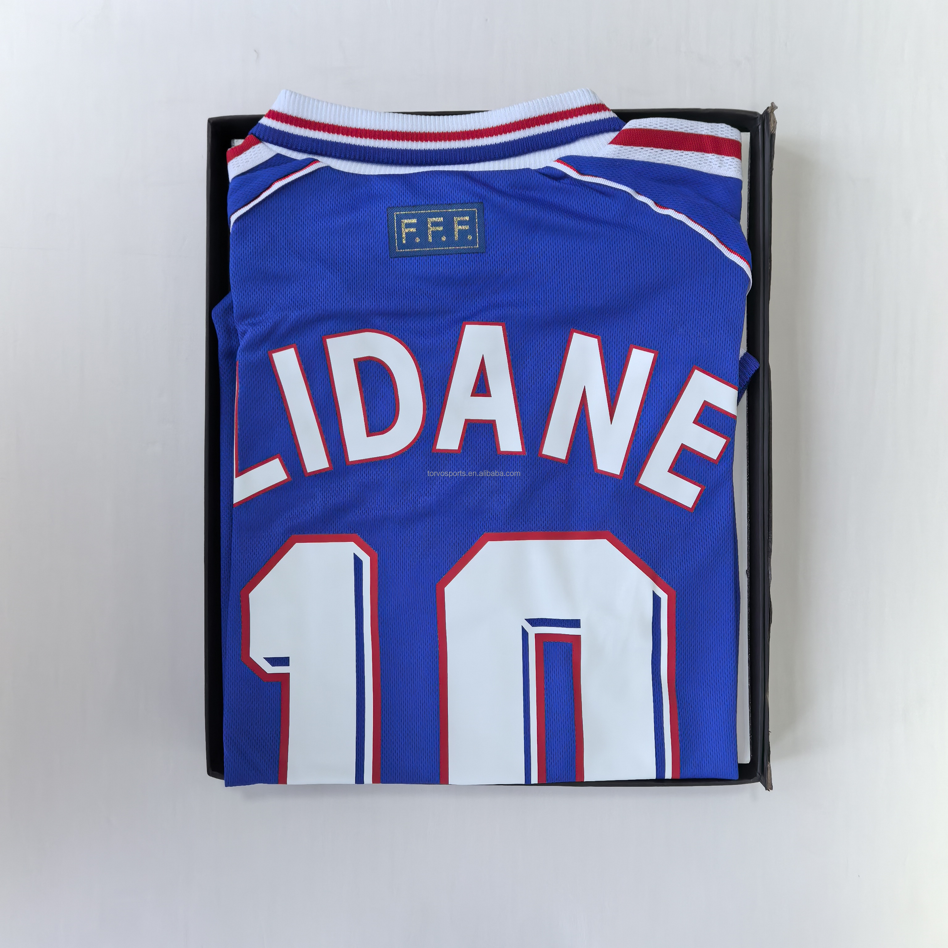 france retro football shirt