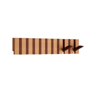 Wooden Piano Key Coat <b>Hook</b> Wall Mounted Simple Design For Entryway Bathroom Clothing Storage Easy Install - Product Image 5