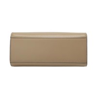 Sacs à main trapézoïdaux à rabat avec fermeture à clé de haute qualité personnalisés avec des bretelles, sacs à main de luxe à la mode, sacs en cuir pour femmes