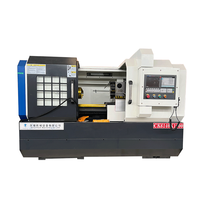 Tour CNC CK6150 CK6140 Tour CNC 4 Stations Tourelle Mandrin Hydraulique 200mm Caxis Simens808D