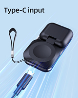 Personnalisable 1000mAh Power Bank Smart Watch Charge sans fil 10W Fonction adaptative pour voitures Prise US Standard