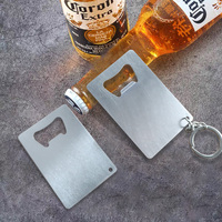 Ouvre-bouteille professionnel en acier inoxydable, vierge, écologique, pour sublimation et gravure de logo personnalisé, vente en gros en vrac