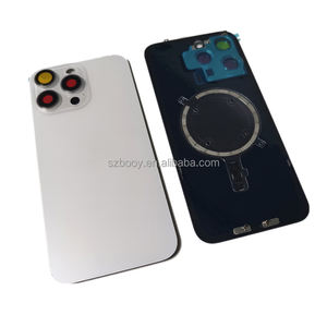 Vetro posteriore con struttura in metallo magnete e lenti a camma per <span class=keywords><strong>iPhone</strong></span> 15Pro 15 Pro max <span class=keywords><strong>Cover</strong></span> batteria vetro posteriore - Product Image 4