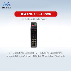 Conmutadores de Red Gigabit Ethernet Industriales H3C Serie IE4320 para Riel DIN, 3.3Tbps, 12 Puertos, para Entornos Industriales Hostiles - Product Image 1