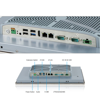 Panel PC Industrial de 15.6 Pulgadas, Económico, Intel J1900 Bay Trail, Sin Ventilador, FHD, Táctil PCAP, IP66, Computadora HMI