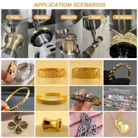 Centro de Mecanizado CNC Automático de Alta Precisión de 5 Ejes Verticales para Grabado y Corte de Joyería con Precisión de 0.01mm