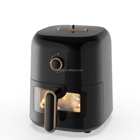 Aifa petit appareil de cuisine nouveau 2.6L airfryers panier antiadhésif multi-usage Smart noir 4 litres Air Fryer 3.5L