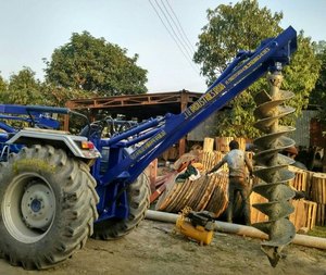 Máquina Perforadora Hidráulica de hasta 15 a 30 Metros de Profundidad, Máquina Perforadora Montada en Tractor en Venta - Product Image 3