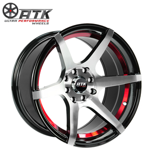 Jantes de voiture neuves en alliage d'aluminium moulé de haute qualité, 15 pouces, design maillé, PCD 100/114.3mm, modèle ET0 AK16, garantie 36 mois - Product Image 4