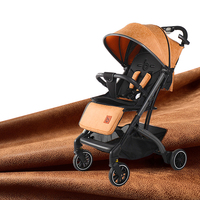 Baobaohao Poussette pour bébé compacte et légère, pliable, avec parapluie portable et caractéristiques de transport