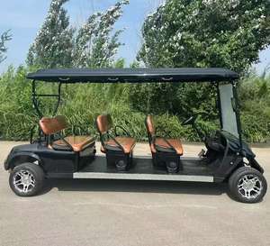 Shuotong 4 ruote 6 posti elettrico Gulf <span class=keywords><strong>Club</strong></span> Golf Cart Golf Cart 6 posti elettrico alimentato Golf Cart - Product Image 5
