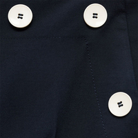 Pantalon de banlieue droit taille haute pour femmes avec fermeture éclair décontracté formel Joker Style poche décontracté jean à glissière