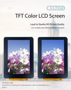 Écran couleur TFT IPS de 3,5 pouces avec résolution TP 320(RGB)x480, interface MIPI 2T, circuit intégré ILI9488, 250 nits, 6CHIP-WHITE, pour usage industriel - Product Image 1