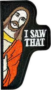 2025 bon est bon brodé j'ai vu que la broderie chrétienne j'aime jésus Patch fer sur des patchs de chapeau drôles amusants - Product Image 4