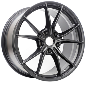 Nouvelles jantes en alliage d'aluminium forgé brossé 981 718 Cayman Carrera S IV, largeur 8J, design multi-rayons concave, 5x112 - Product Image 2