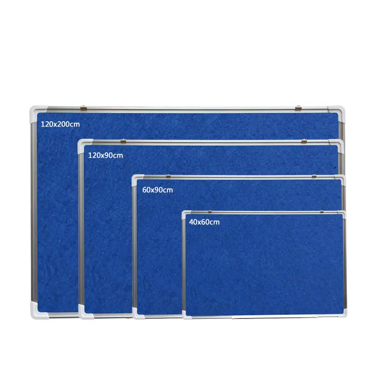 Классная пробковая доска для объявлений настенная синяя войлочная булавка доска для дома и офиса школьная доска