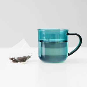 Tazas de Café Clásicas de Vidrio Borosilicato <span class=keywords><strong>HEMERA</strong></span> de 400 ml, de Alta Calidad, con Asa Transparente, Ecológicas, Aptas para Lavavajillas y Microondas - Product Image 2