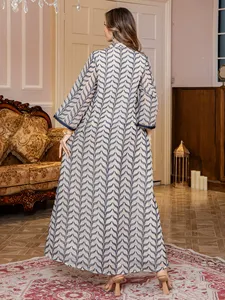 Nuevo Vestido Maxi de Malla Bordada, Vestido de Fiesta para Mujer, OEM ODM - Product Image 5