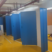 Système de stockage en acier moderne, design chinois, excellent état, vente privée pour hôtel, immeuble de bureaux, prix abordable
