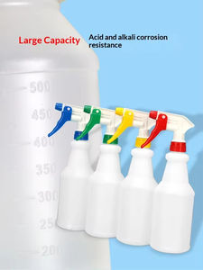 सफाई समाधान के लिए समायोज्य नोजल ट्रिगर के साथ थोक प्लास्टिक स्प्रे बोतलें - Product Image 4