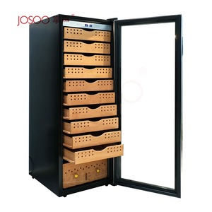 Oem 2023 nuovi umidificatori in legno precisi clima essere controllato armadio per sigari Humidor frigo