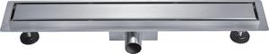 Siphon de sol linéaire européen pour salle de bain, insert de carrelage, anti-odeur, en acier inoxydable - Product Image 2