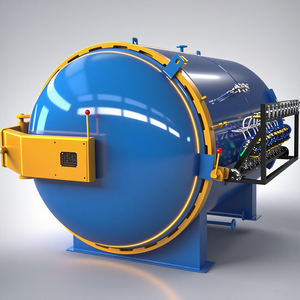 <span class=keywords><strong>Autoclave</strong></span> de laboratoire pour la R & D des composites avec pompe et moteur à pression Contrôle précis de la température et de la pression Facile à utiliser - Product Image 2