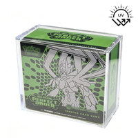 Estuche Acrílico Personalizado y Reforzado para Elite Trainer Box, Protector con 99% de Protección UV, Protección para Colección ETB con Tapa Magnética Resistente