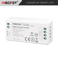 Contrôleur LED Miboxer Milight, vente directe d'usine, variateur d'intensité avec contrôle par application/voix/télécommande (fut036s)
