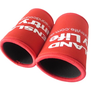 High Quality Neoprene Stubby Holder Sublimation Red Beer Sleeve Stubby Coozies Custom Stubby Holder - Product Image 4