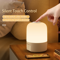 Lampe de chevet LED télécommandée pour bébé, veilleuse d'allaitement, trois températures de couleur réglables, protection oculaire, pour chambre d'enfant