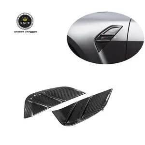 G80 M3 Carbon Fiber MP-style Front Fender Trim Vent Garnish For BMW G80 G82 G83 M3 M4