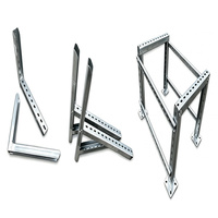 Kit de montage robuste pour climatiseur, support pour systèmes HVAC et pompes à chaleur