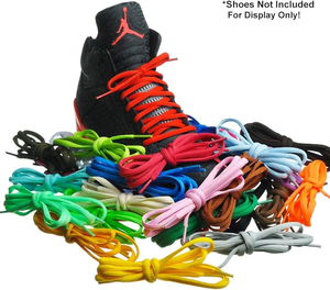 Cordones ovalados redondos personalizados de 8-9mm de ancho, 80-180cm, 24 colores, Media cuerda, cordones para zapatos Sb Dunks - Product Image 3