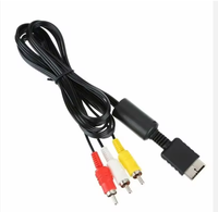 Câble de conversion AV 1.8m Audio Vidéo vers 5 RCA Câble AV Câble vidéo TV pour PS2/PS3 PS Game TV