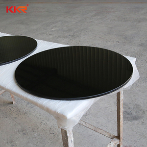 Nhà Hàng Nhựa Resin Đá Acrylic Rắn Bề Mặt Cafe Bảng Tops Nhà Hàng Bàn Ăn - Product Image 4