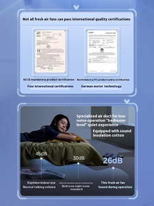 Sistema de Ventilación y Purificación de Aire Moderno Todo en Uno, Silencioso, para Uso Doméstico y Comercial - Product Image 3