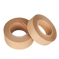 Ruban adhésif en papier kraft imperméable, anti-effraction, pour sceller les sacs, soluble dans l'eau, facile à déchirer, haute adhérence