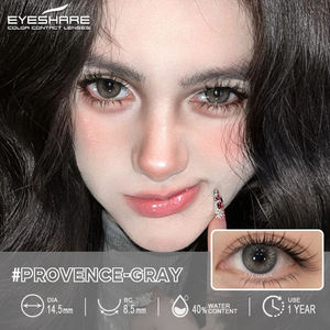 Lentes de Contacto Anuales Eyeshare Hema Material, Color Rosa Púrpura, 1 Par - Product Image 4