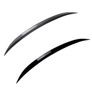 Mercedes-Benz <b>Rear</b> <b>Spoiler</b> Piano Black Carbon Fiber Texture ABS Wing Shaped Trunk Lip For SLK-Class R171 2005-2010 - Product Image 5