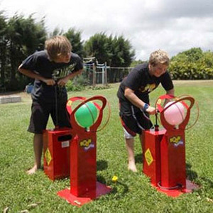 Boom Blaster Game : Équipement de Carnaval pour Éclatement de Ballons, Pompe à Ballons Multijoueur, Accessoires d'Activité de Combat pour Événements et Locations, Métal, Extérieur - Product Image 4