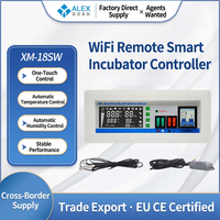 Contrôleur d'incubateur WiFi intelligent avec retournement automatique des œufs, thermostat, affichage numérique et télécommande pour l'éclosion des poussins