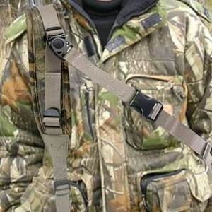 Producto de caza táctico con correa de eslinga de pistola de neopreno de camuflaje negro ajustable de <span class=keywords><strong>Amazon</strong></span> - Product Image 2