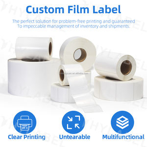 कस्टम 4x2 4x3 4x4 4x6 लेबल रिक्त चमक या मैट इंकजेट निरंतर लेबल रोल इंकजेट लेबल - Product Image 2