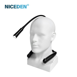 Lampe frontale LED NICEDEN à porter autour du cou, ultra-légère (215 g), pour usage dentaire, ORL et chirurgical, projecteur haute luminosité - Product Image 2