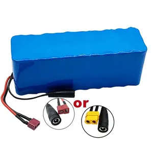 Baterai Lithium sepeda listrik, epeda motor skuter dengan pengisi daya 36V 48V 52V 8AH 10ah 20Ah Li ion - Product Image 1